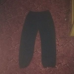 Black sweatpants
